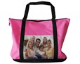borsa personalizzata multiuso con foto di una famiglia