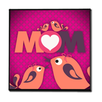 Mamma I Love You - Stampe su Legno Moderno