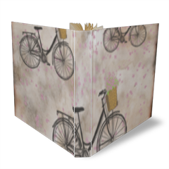 biciclette Album Tessuto quadrato