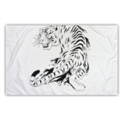 Tigre bianca  Federa cuscino