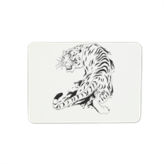 Tigre bianca  Magnete rettangolare grande