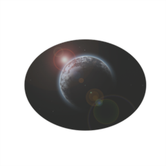 Fake Planet Magnete ovale grande
