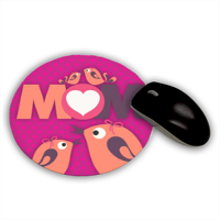 Mamma I Love You - Tappetino Mouse Tondo 