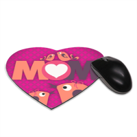 Mamma I Love You - Tappetino Mouse Cuore 